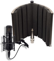 Pack de micrófonos con soporte Warm audio WA-47JRB + X-Screen