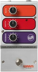 Pedal de chorus / flanger / phaser / modulación / trémolo Warm audio Mutation Phasor II