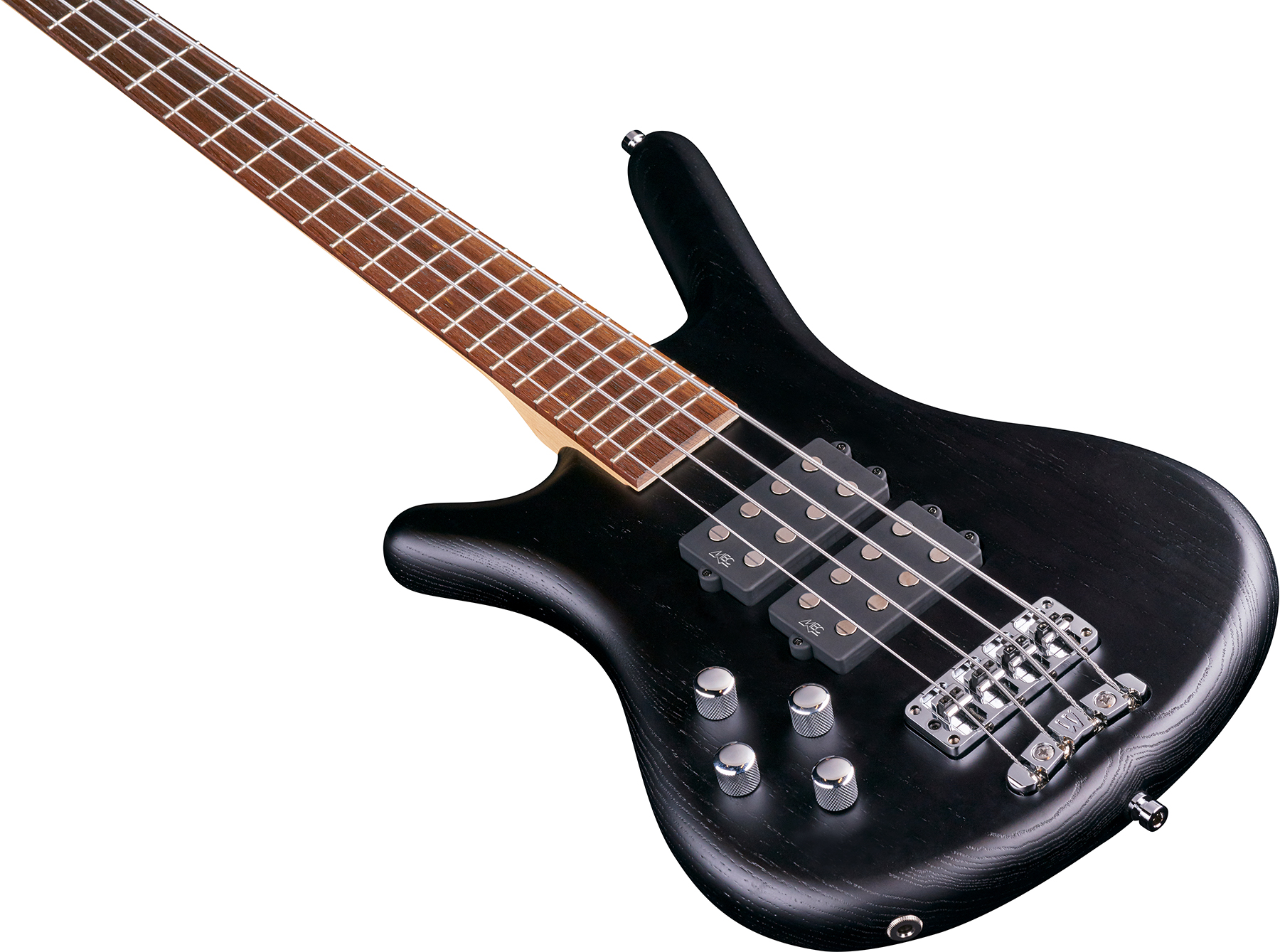 Warwick Corvette $$ 4c Lh Rockbass Gaucher Active Wen - Nirvana Black Trans. Satin - Bajo eléctrico de cuerpo sólido - Variation 2