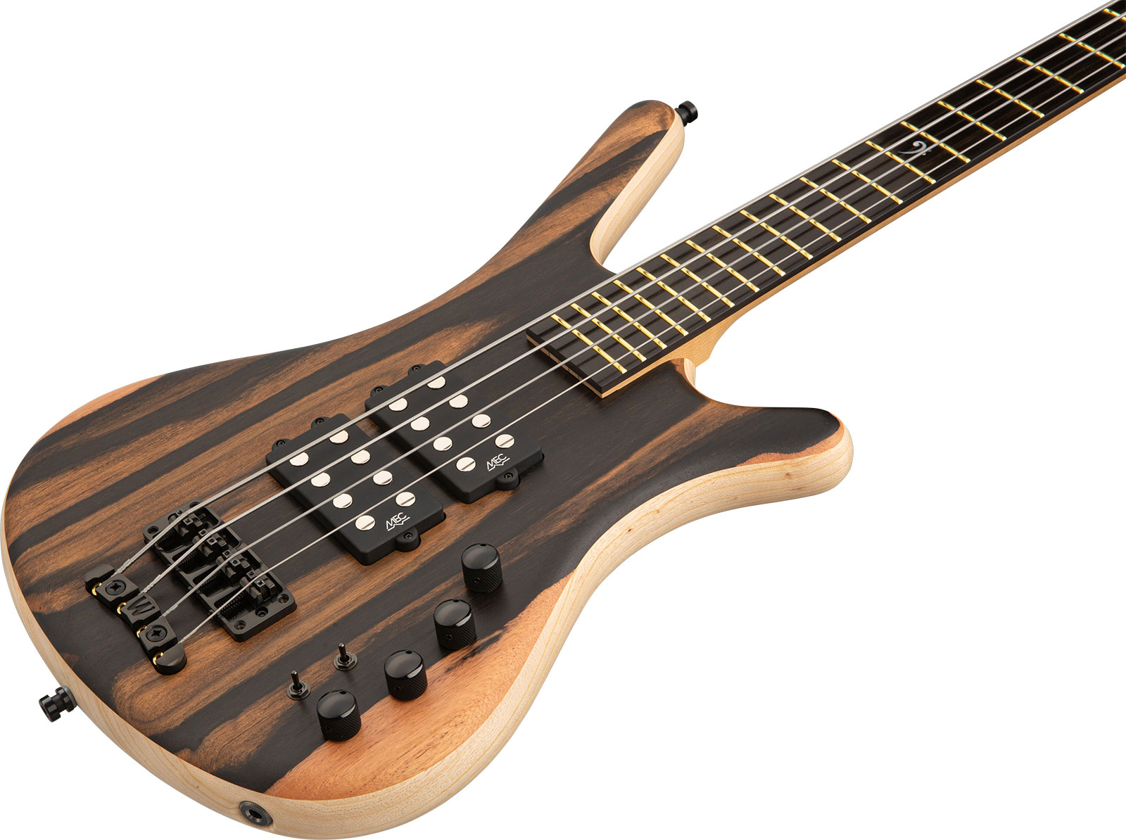 Warwick Corvette $$ 4c Teambuilt Pro Gps Ebony Top Ltd All Active Eb - Natural Oil Finish - Bajo eléctrico de cuerpo sólido - Variation 2