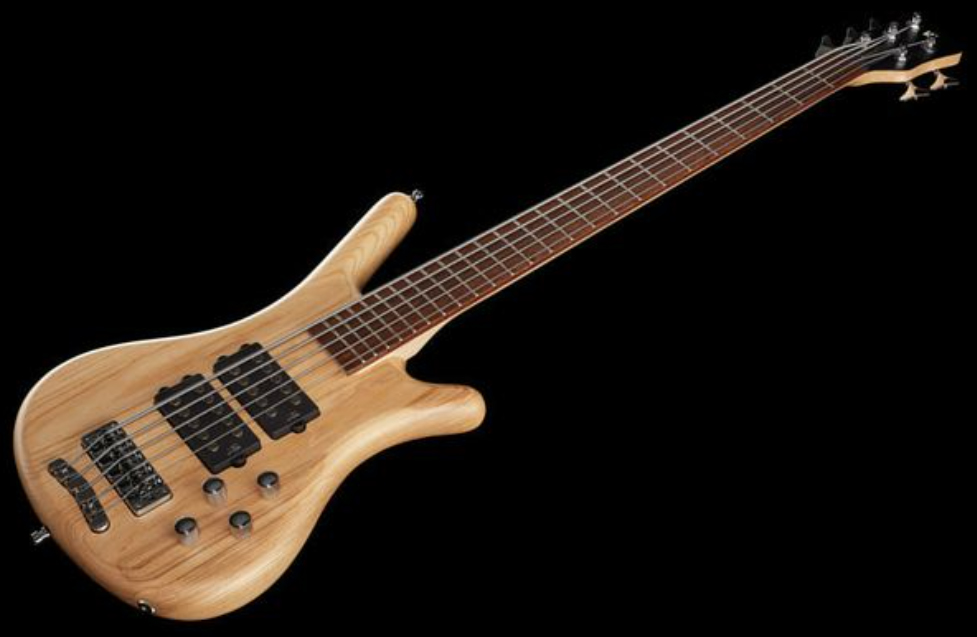 Warwick Corvette $$ 5c Rockbass Active Wen - Natural Trans. Satin - Bajo eléctrico de cuerpo sólido - Variation 1