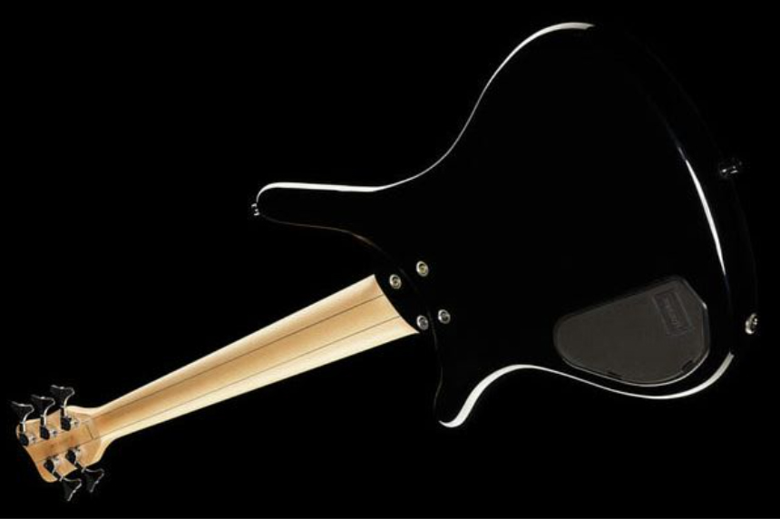 Warwick Corvette $$ 5c Rockbass Active Wen - Solid Black - Bajo eléctrico de cuerpo sólido - Variation 3