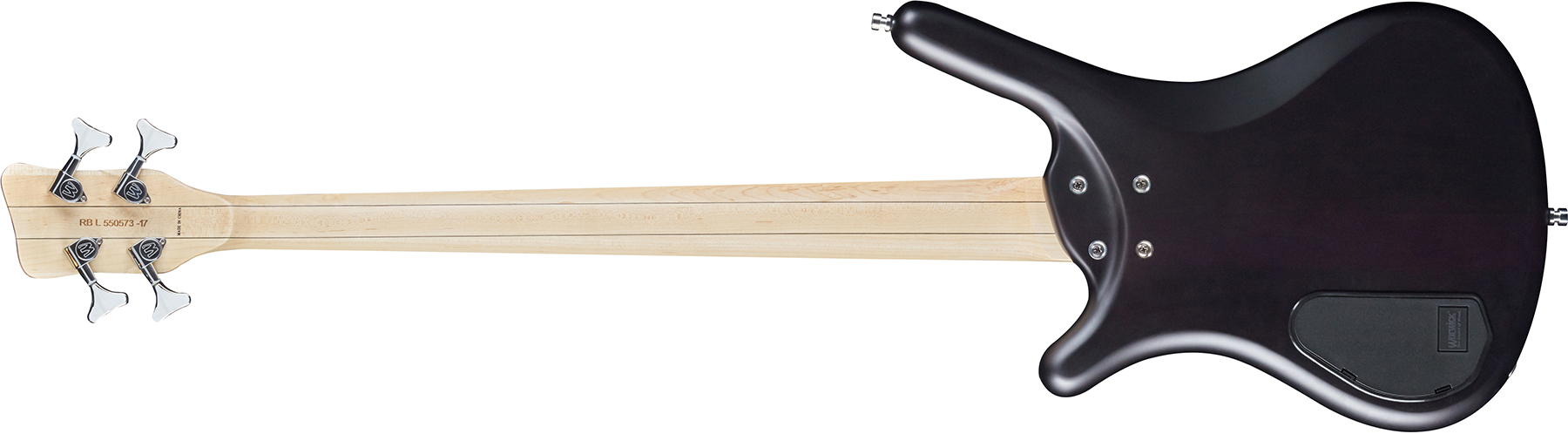 Warwick Corvette Basic 4c Rockbass Active Wen - Nirvana Black Satin - Bajo eléctrico de cuerpo sólido - Variation 1