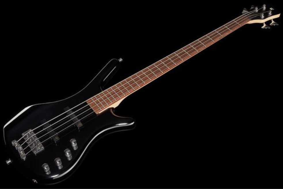 Warwick Corvette Basic 4c Rockbass Active Wen - Solid Black - Bajo eléctrico de cuerpo sólido - Variation 2