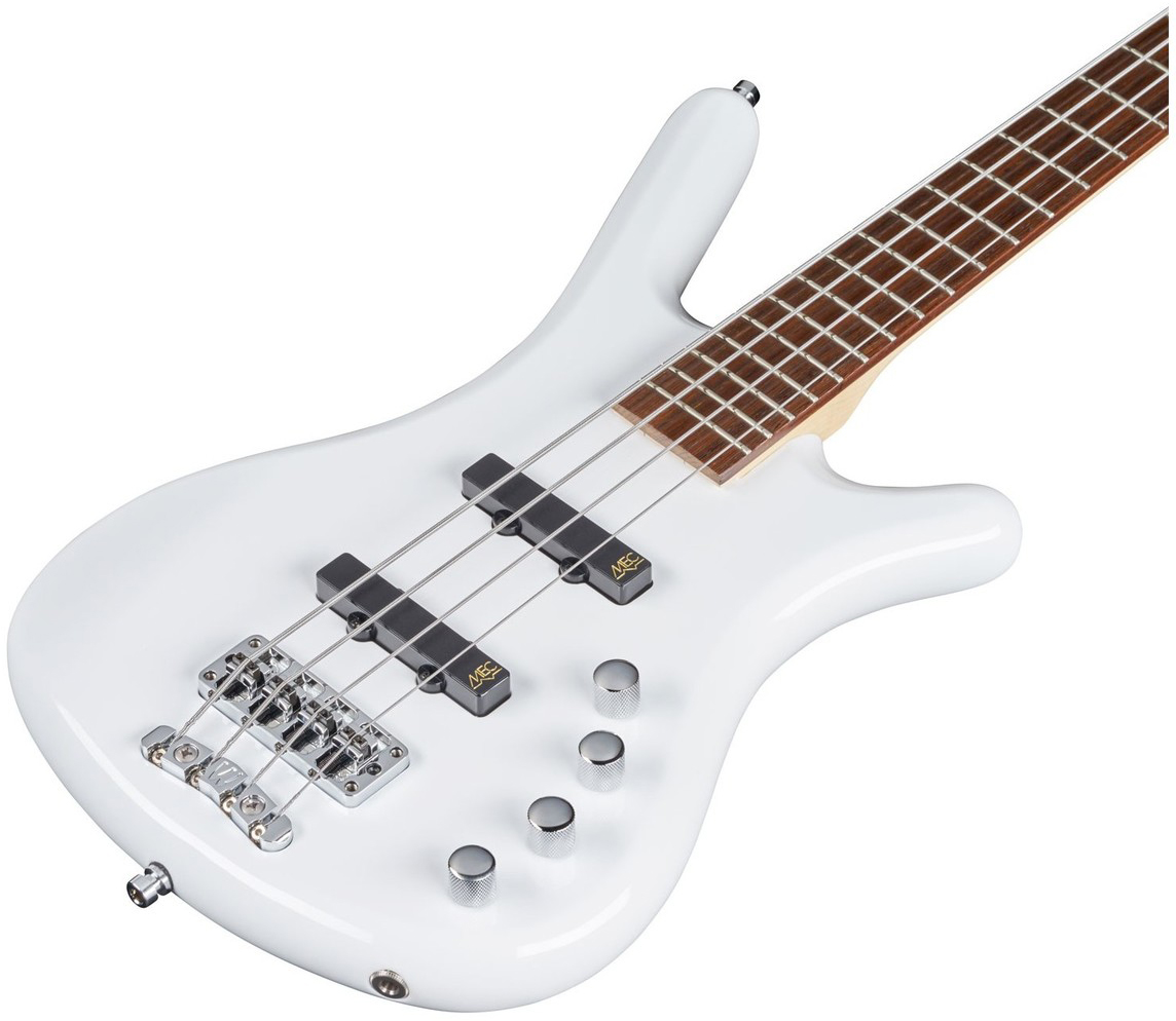 Warwick Corvette Basic 4c Rockbass Active Wen - Solid White - Bajo eléctrico de cuerpo sólido - Variation 2