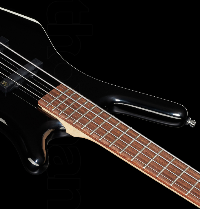 Warwick Corvette Basic 4c Rockbass Active Wen - Solid Black - Bajo eléctrico de cuerpo sólido - Variation 3