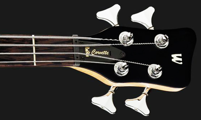 Warwick Corvette Basic 4c Rockbass Active Wen - Nirvana Black Satin - Bajo eléctrico de cuerpo sólido - Variation 5