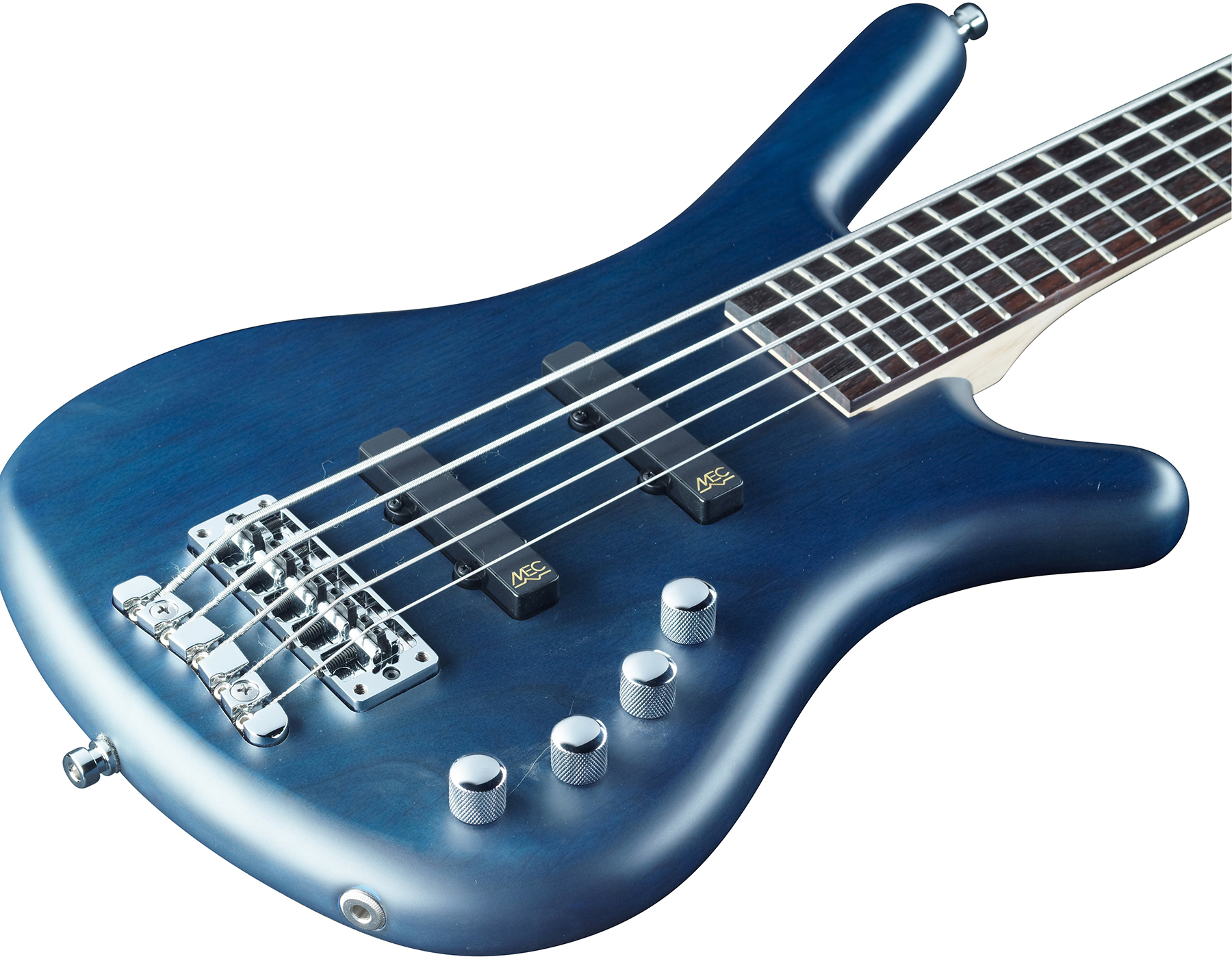 Warwick Corvette Basic 5c Rockbass Active Wen - Ocean Blue Trans. Satin - Bajo eléctrico de cuerpo sólido - Variation 2