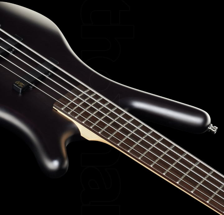 Warwick Corvette Basic 5c Rockbass Active Wen - Nirvana Black Trans. Satin - Bajo eléctrico de cuerpo sólido - Variation 3