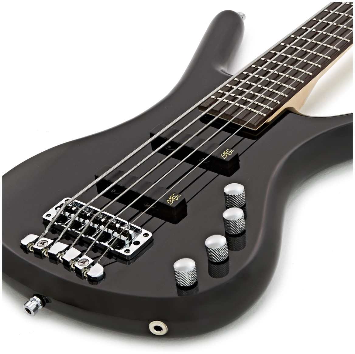 Warwick Corvette Basic 5c Rockbass Active Wen - Solid Black - Bajo eléctrico de cuerpo sólido - Variation 3