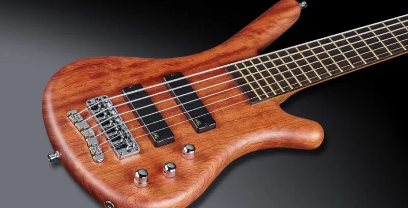 Warwick Corvette Bubinga 6c Pro Gps Teambuilt Active Wen - Natural Transparent Satin - Bajo eléctrico de cuerpo sólido - Variation 2