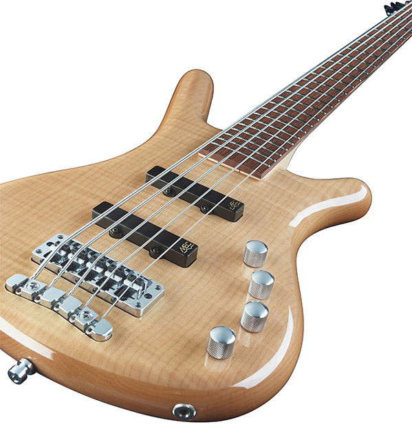 Warwick Corvette Premium 5c Rockbass Active Wen - Natural - Bajo eléctrico de cuerpo sólido - Variation 2