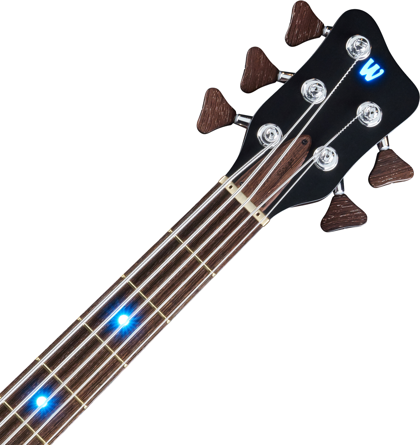 Warwick Custom Shop Streamer Stage 1 5-cordes Led - Midnight Blue - Bajo eléctrico de cuerpo sólido - Variation 2