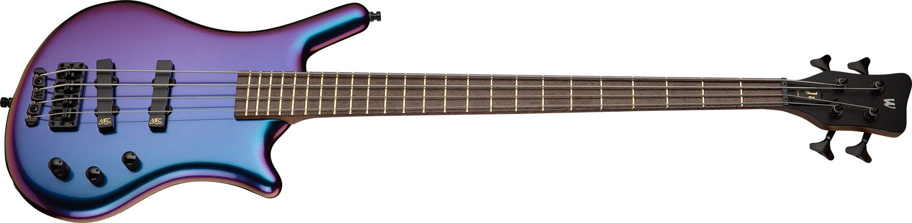 Warwick Custom Shop Thumb Bo 4c Pro Gps All Active Eb - Special Flip Flop - Bajo eléctrico de cuerpo sólido - Variation 1