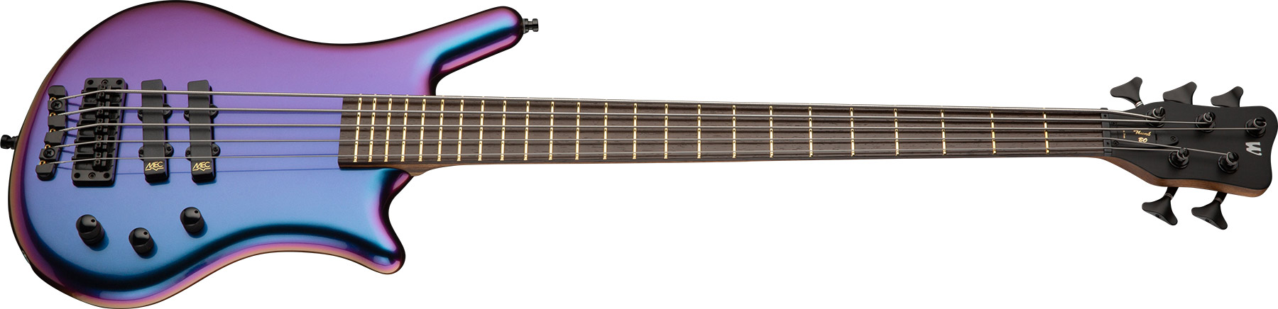 Warwick Custom Shop Thumb Bo 5c Pro Gps All Active Wen - Special Flip Flop - Bajo eléctrico de cuerpo sólido - Variation 1