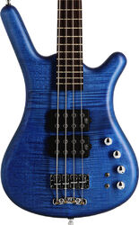 Bajo eléctrico de cuerpo sólido Warwick PRO GPS Corvette $$ 4-String - Ocean blue