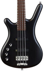 Bajo eléctrico de cuerpo sólido Warwick Rockbass Corvette Basic LH - Nirvana black trans. satin