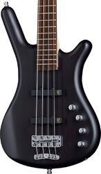 Bajo eléctrico de cuerpo sólido Warwick Rockbass Corvette Basic - Nirvana black satin