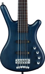 Rockbass Corvette Basic 5-String - Ocean Blue Trans. Satin