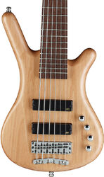 Bajo eléctrico de cuerpo sólido Warwick Rockbass Corvette Basic 6-String - Natural satin