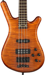 Bajo eléctrico de cuerpo sólido Warwick PRO GPS Streamette 4 String Ltd - Special amber transparent satin