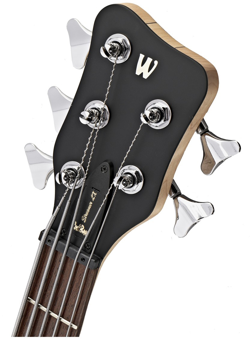 Warwick Streamer Lx 5c Rockbass Active Wen - Solid Black - Bajo eléctrico de cuerpo sólido - Variation 4