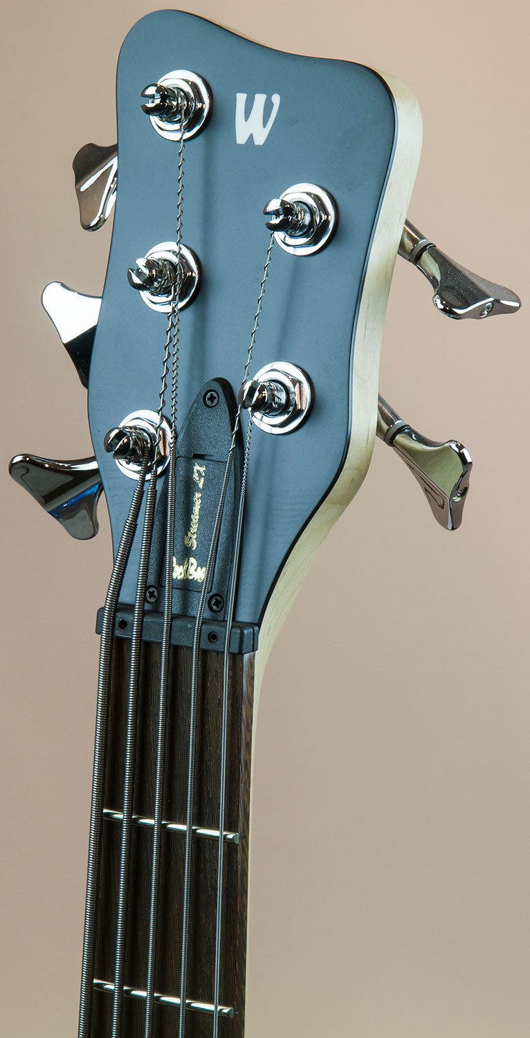 Warwick Streamer Lx 5 String Rockbass 5-cordes Active Wen +housse - Blue Metallic - Bajo eléctrico de cuerpo sólido - Variation 4