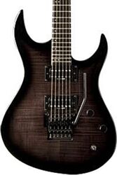 Guitarra eléctrica con forma de str. Washburn XMPRO2FR - Flame black burst