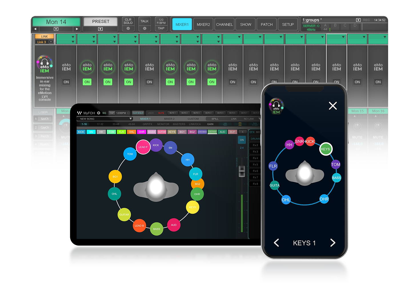 Waves Lv1 Classic - Mesa de mezcla digital - Variation 3