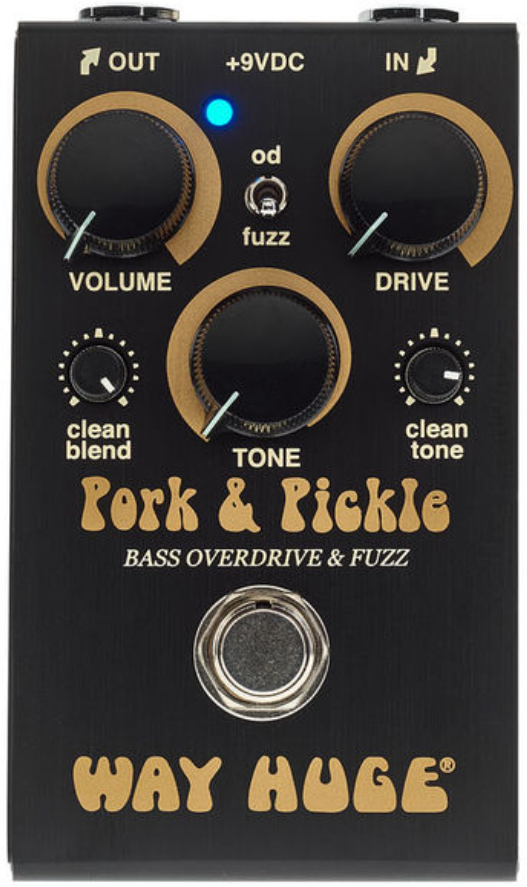 Way Huge Pork & Pickle Bass Overdrive & Fuzz Wm91 - Pedal overdrive / distorsión / fuzz - Main picture