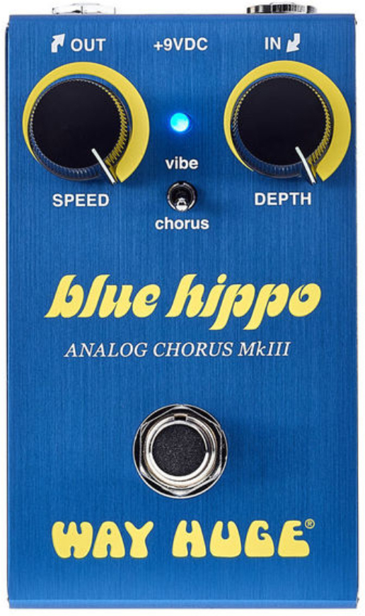 Way Huge Smalls Blue Hippo Analog Chorus Mkiii Wm61 - Pedal de chorus / flanger / phaser / modulación / trémolo - Main picture
