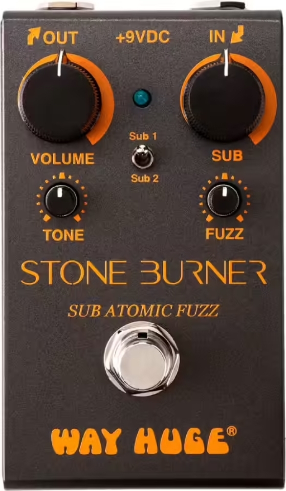 Way Huge Smalls Stone Burner Sub Atomic Fuzz Wm81 - Pedal overdrive / distorsión / fuzz - Main picture