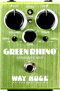 Way Huge Whe207 Green Rhino Overdrive Mkiv - Pedal overdrive / distorsión / fuzz - Main picture