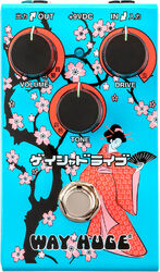Pedal overdrive / distorsión / fuzz Way huge Smalls Geisha Drive WM32B Ltd - Blue