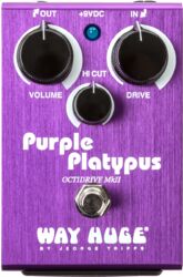 Pedal overdrive / distorsión / fuzz Way huge Purple Platypus Octidrive MkII WHE800