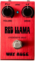 Pedal overdrive / distorsión / fuzz Way huge Smalls Red Llama Overdrive WM23