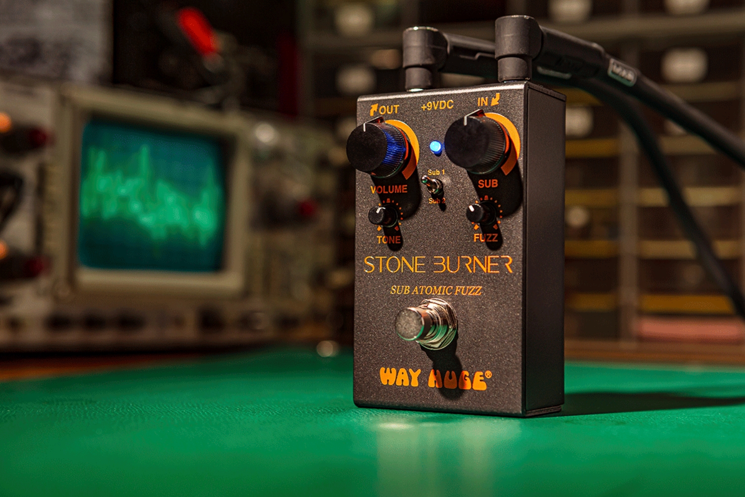 Way Huge Smalls Stone Burner Sub Atomic Fuzz Wm81 - Pedal overdrive / distorsión / fuzz - Variation 5