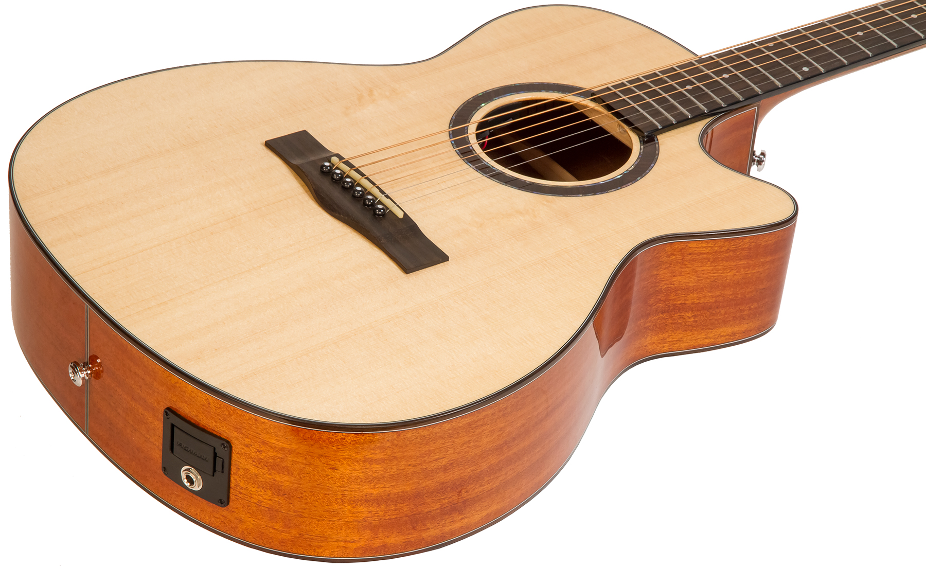 Wesland Ad1m-ce Nat Auditorium Cw Epicea Acajou Rw - Natural - Guitarra electro acustica - Variation 1