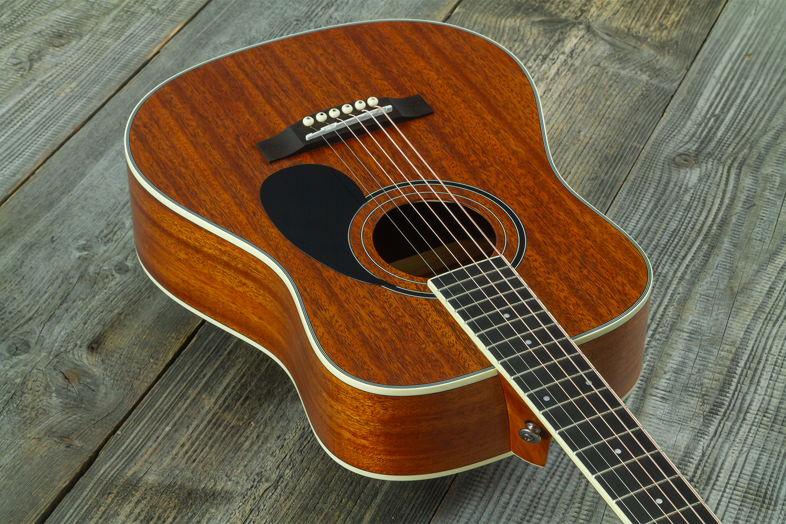 Wesland Bg350-nat Travel Shsc Tout Acajou Tec - Natural - Guitarra folk - Variation 2