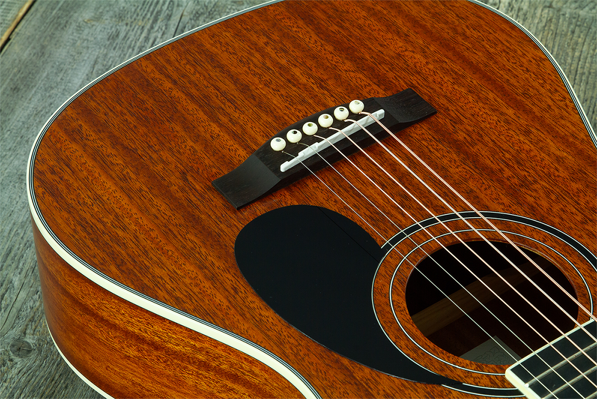 Wesland Bg350-nat Travel Shsc Tout Acajou Tec - Natural - Guitarra folk - Variation 3