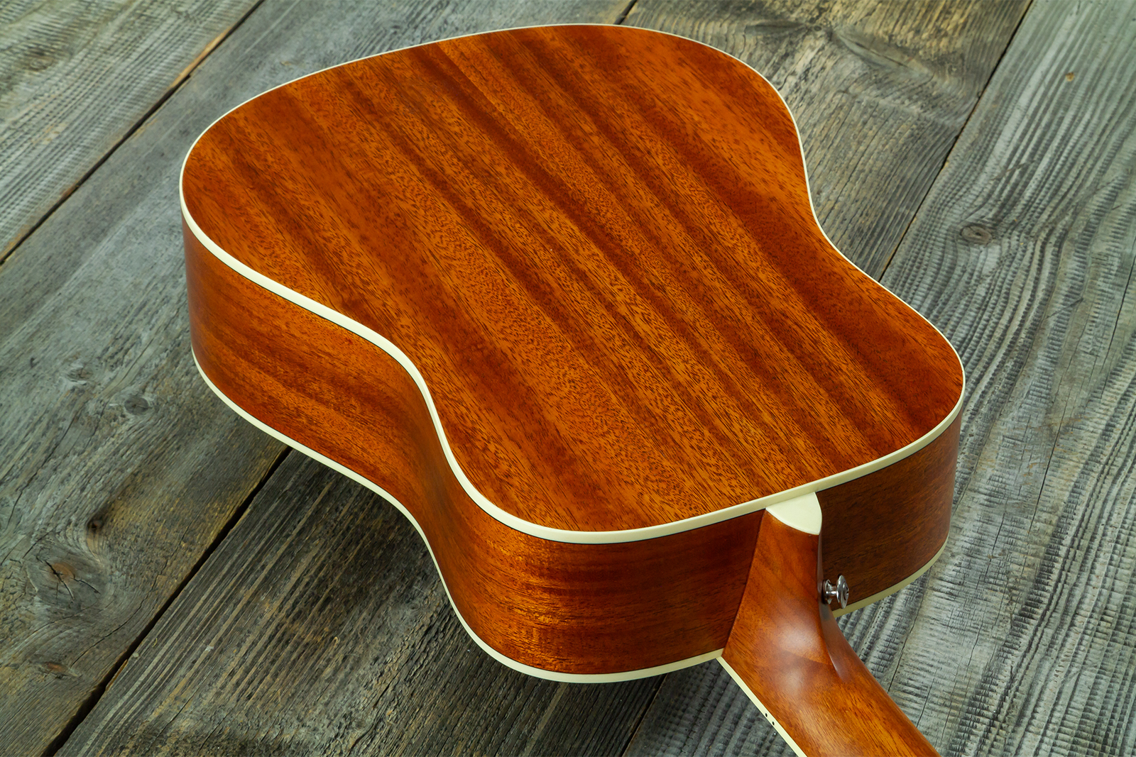 Wesland Bg350-nat Travel Shsc Tout Acajou Tec - Natural - Guitarra folk - Variation 7