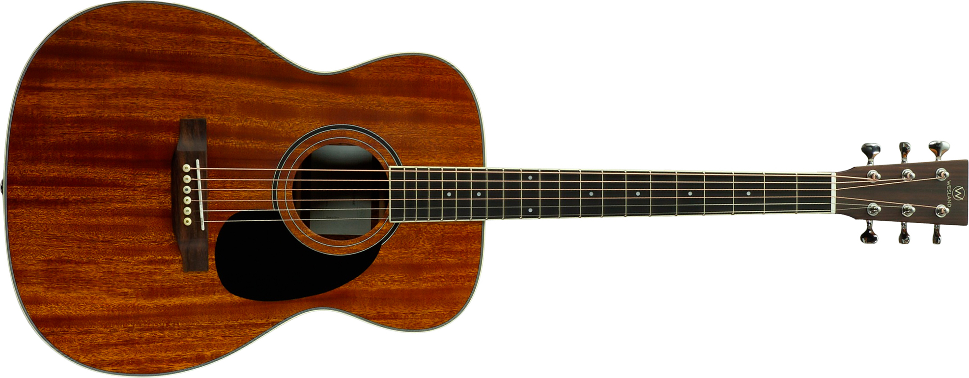 Wesland Om350-nat Om Tout Acajou Rw - Natural - Guitarra folk - Main picture