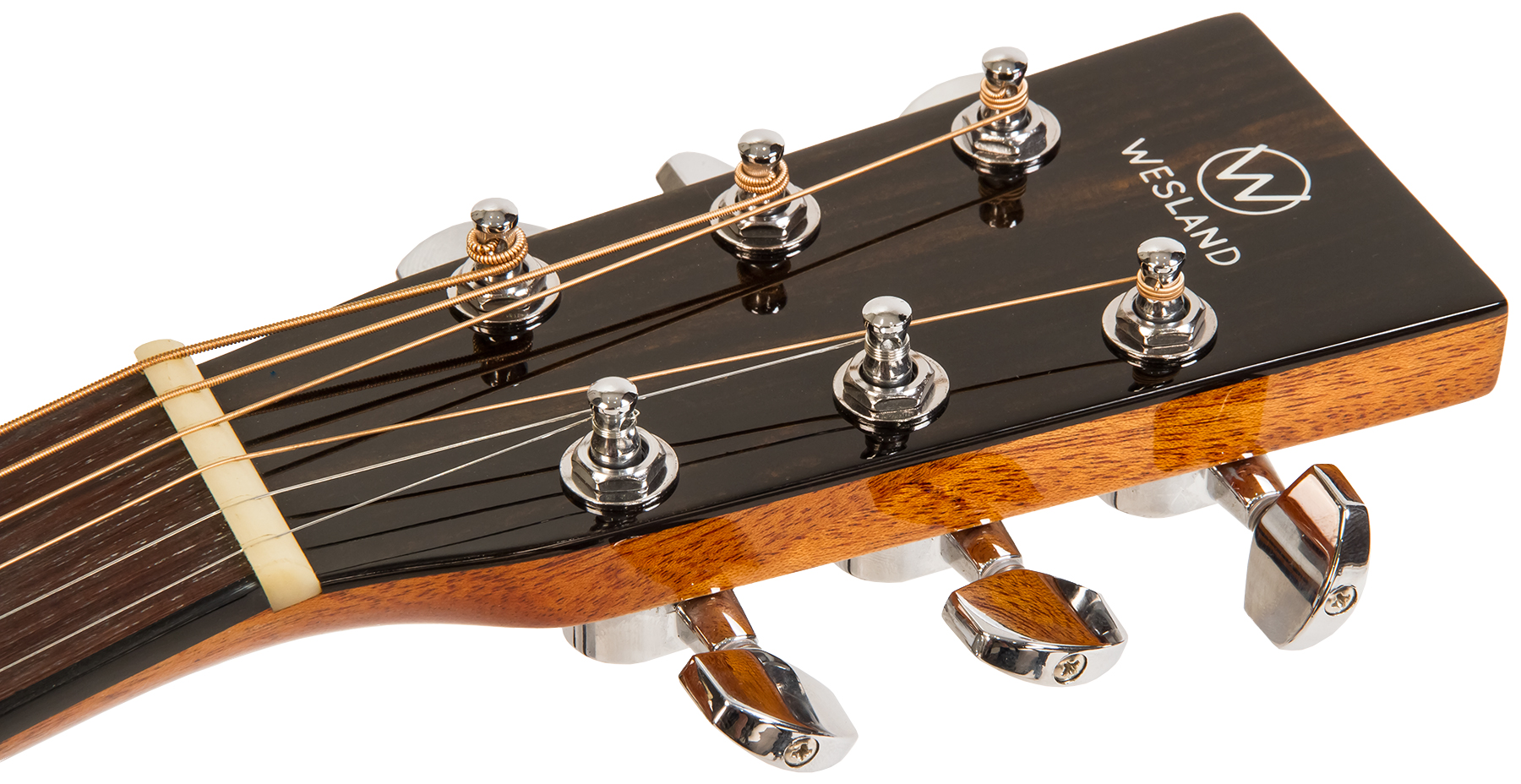 Wesland Dr1-m Dreadnought Epicea Acajou Rw - Natural - Guitarra acústica & electro - Variation 4