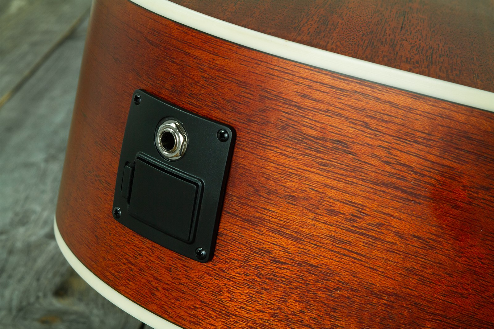 Wesland Dr300-ce-nat Dreadnought Cw Epicea Acajou Tec - Natural - Guitarra folk - Variation 15