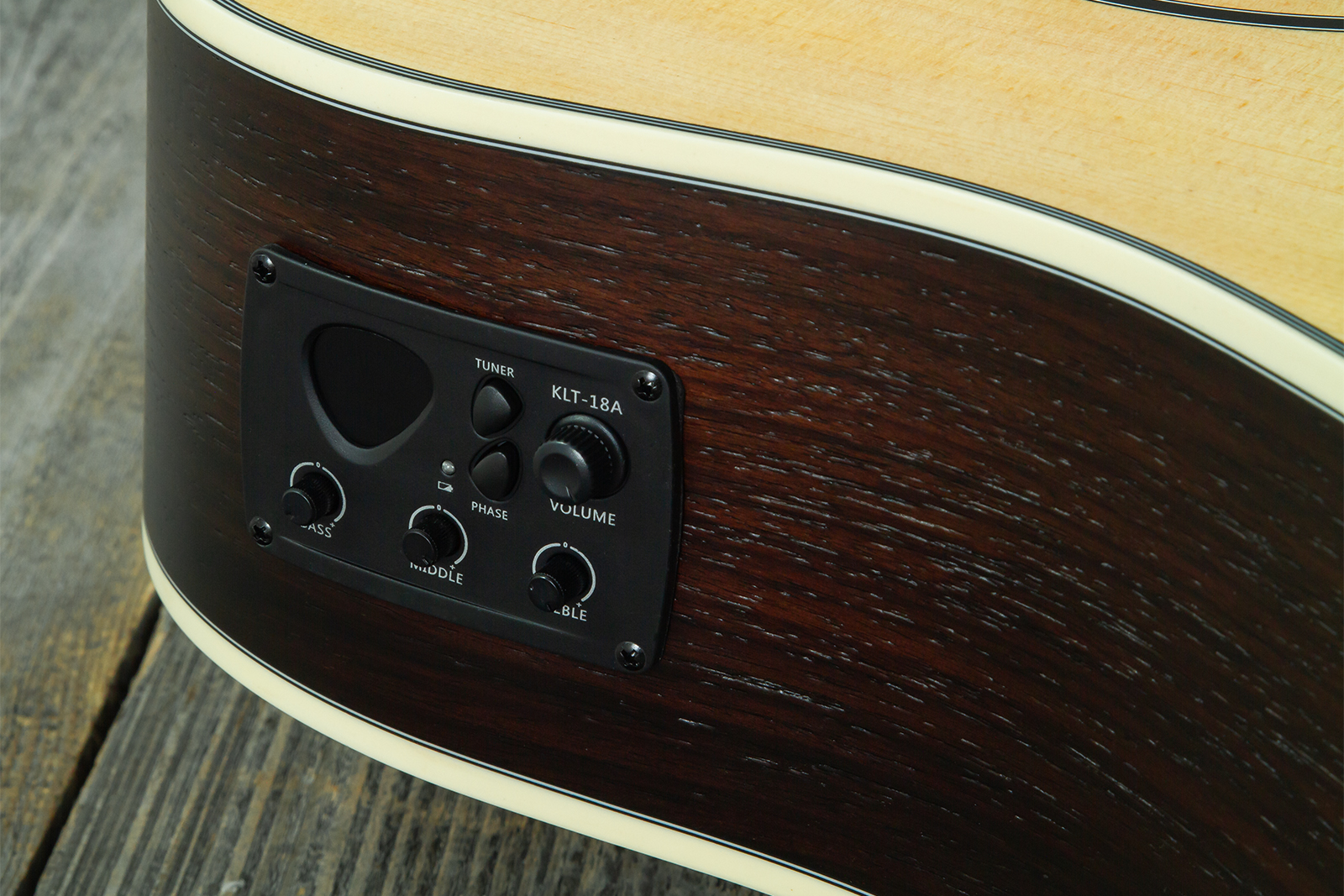 Wesland Dr500-ce-nat Dreadnought Cw Epicea Palissandre Rw - Natural - Guitarra folk - Variation 11