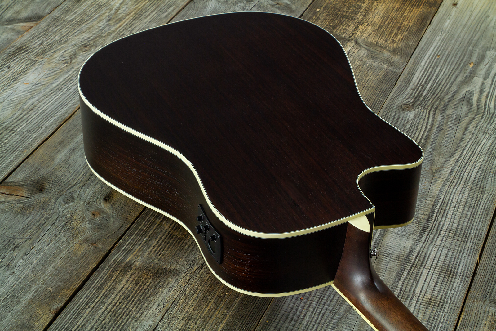 Wesland Dr500-ce-nat Dreadnought Cw Epicea Palissandre Rw - Natural - Guitarra folk - Variation 7