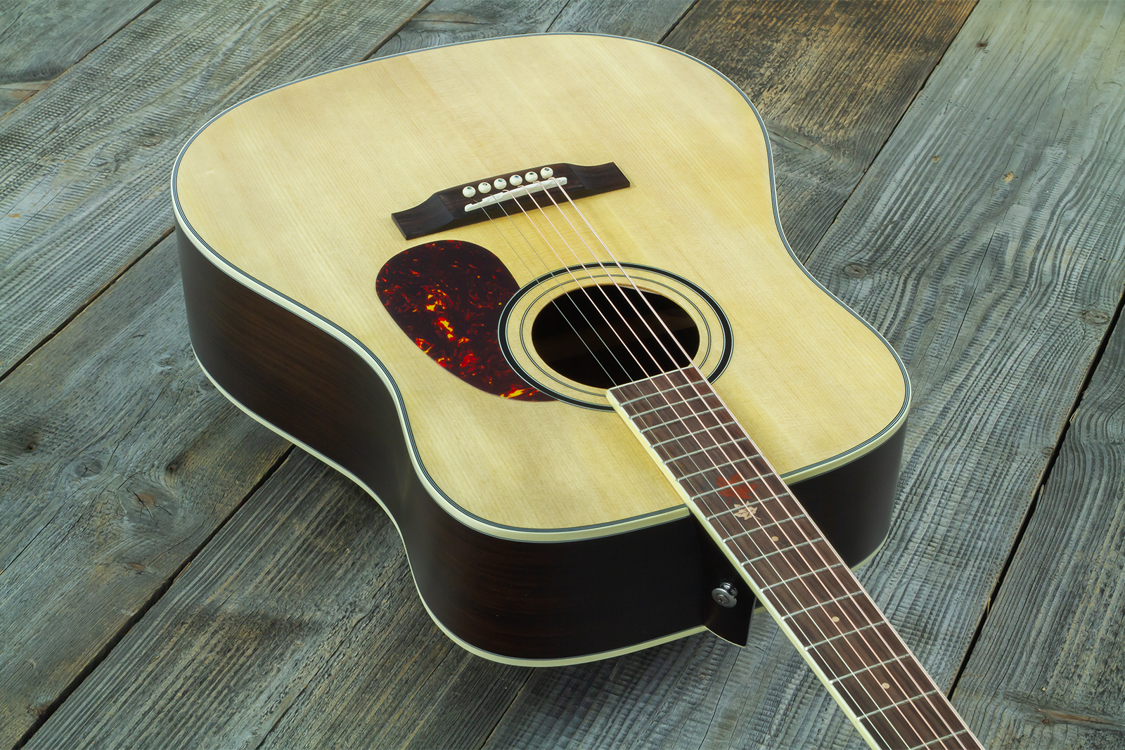 Wesland Dr500-nat Dreadnought Epicea Palissandre Rw - Natural - Guitarra folk - Variation 2