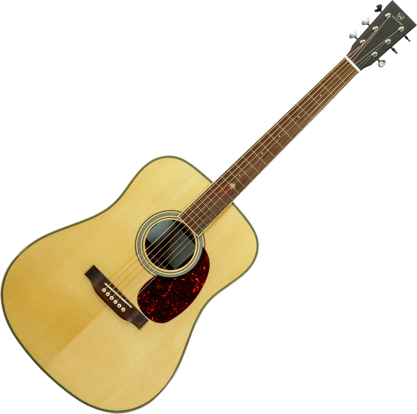 Wesland Dr800-nat Dreadnought Epicea Palissandre Rw - Natural - Guitarra folk - Variation 1