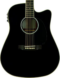 Guitarra folk Wesland DR300-CE-BK - Black