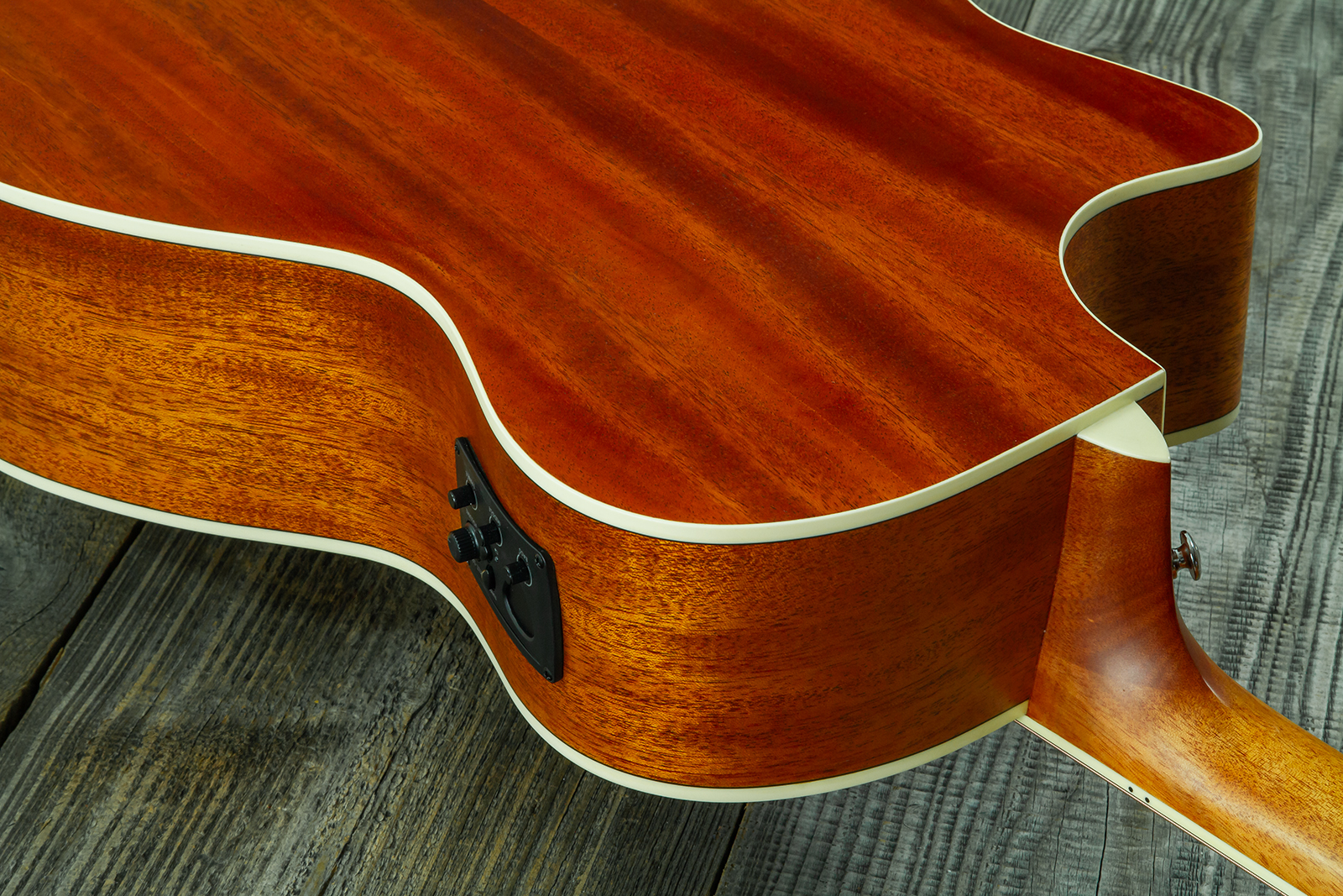 Wesland Om300-ce-nat Orchestra Cw Epicea Acajou Tec - Natural - Guitarra folk - Variation 10